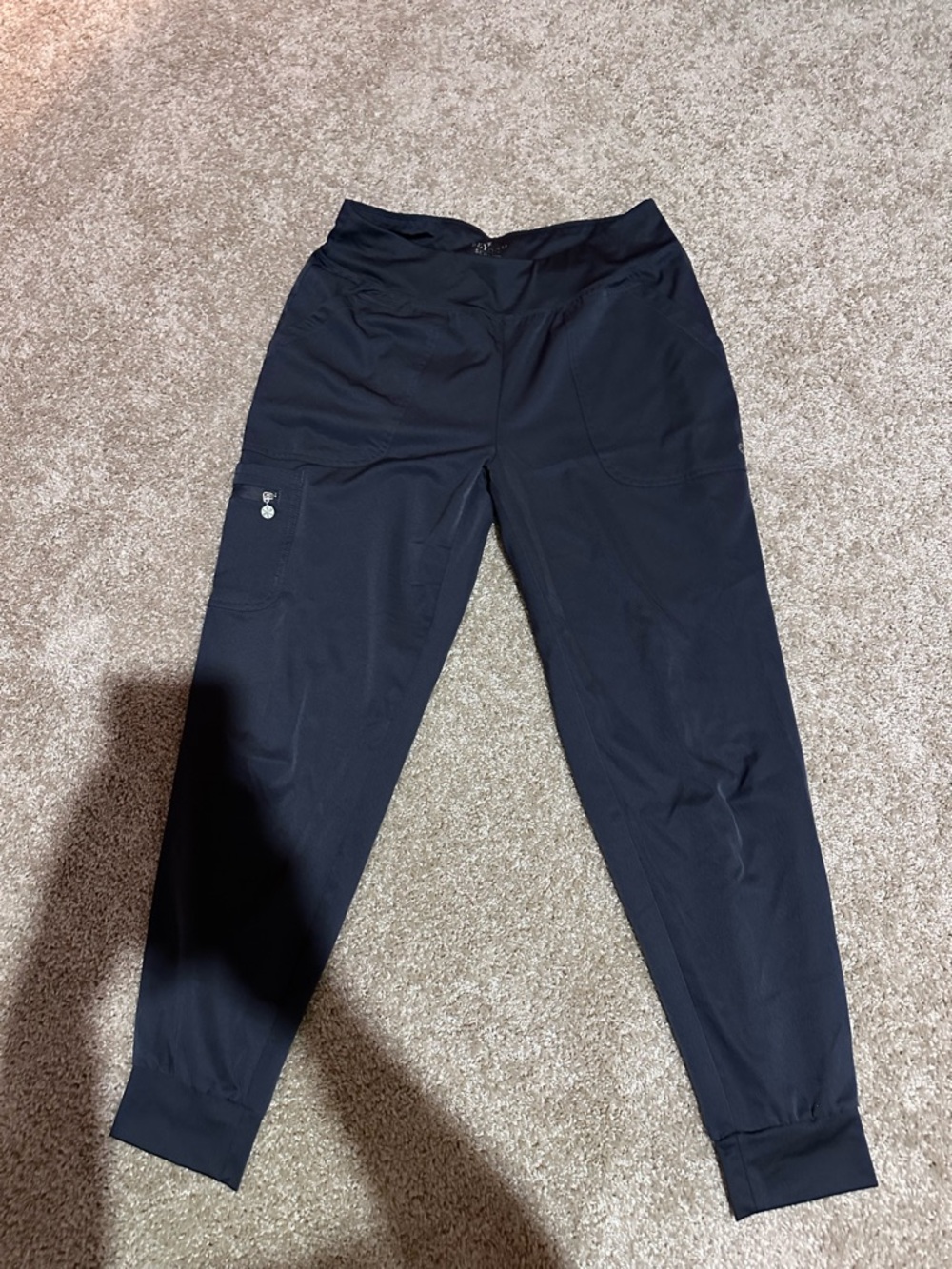 Beyond scrubs charcoal gray women’s jogger scrub pants